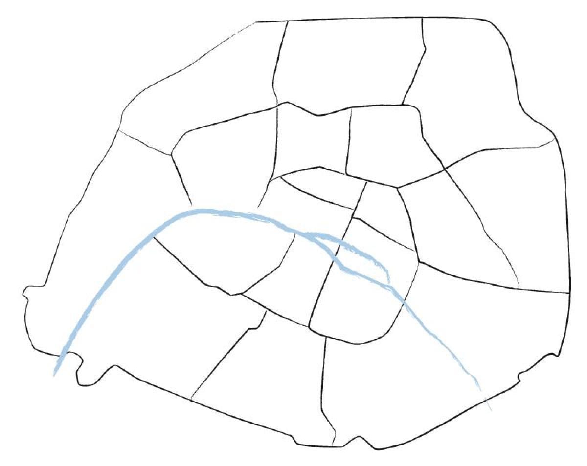 地图上的空白,巴黎