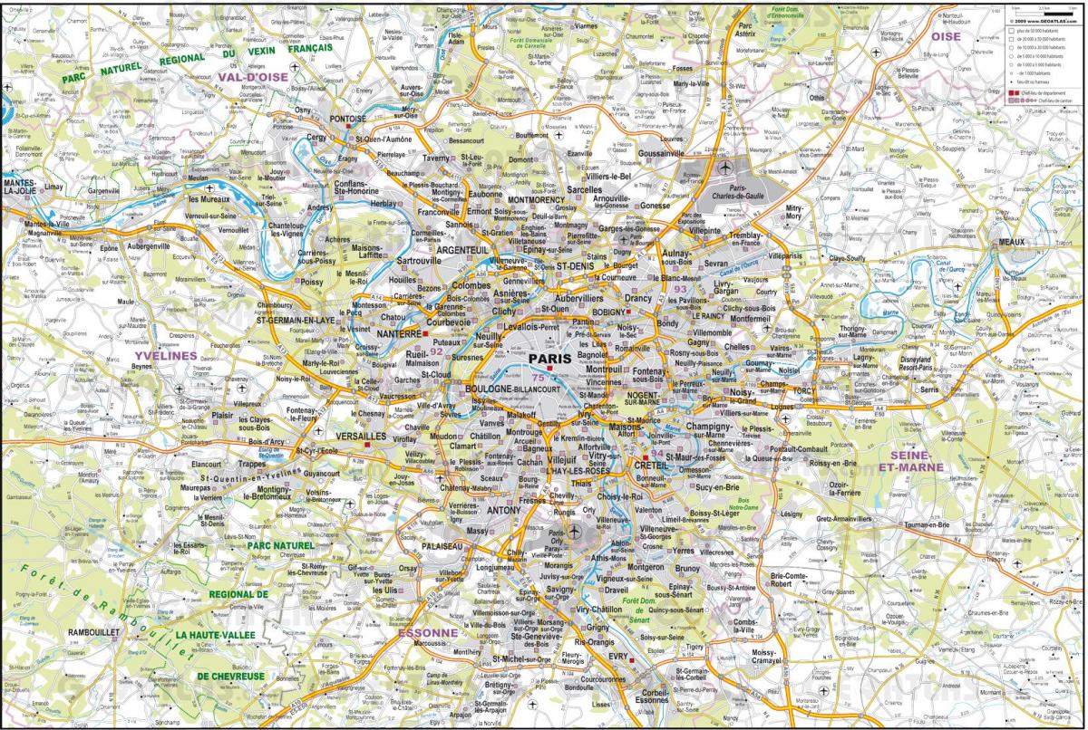巴黎的路线图