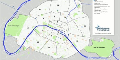 巴黎公园地图